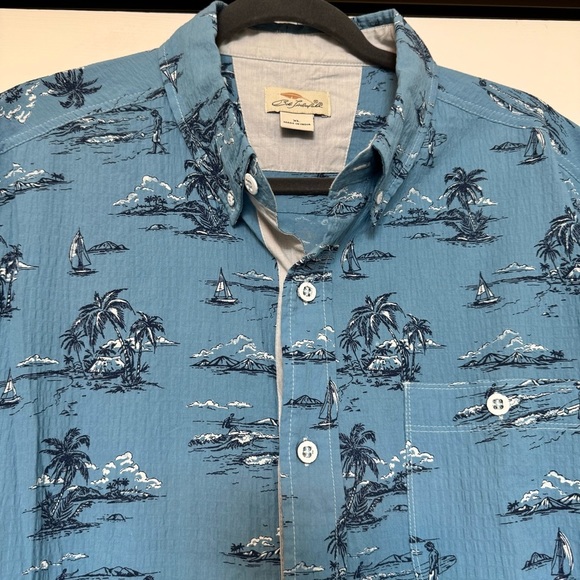 Bob Timberlake MENS Short Sleeve Button Down Shirt - Picture 2 of 6